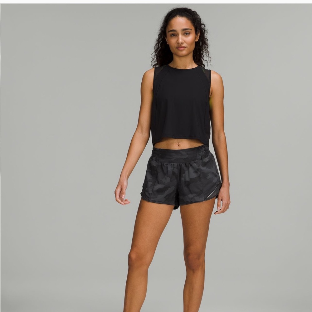 lululemon hotty hot high rise camo shorts